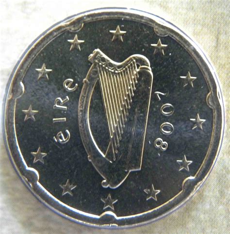 Ireland Euro Coins Unc 2008 Value Mintage And Images At Euro Coinstv