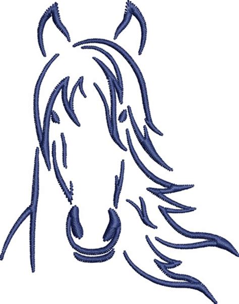 It can be used for color printing or directly work on the embroidered machine. Horse Head Embroidery Designs, Machine Embroidery Designs ...