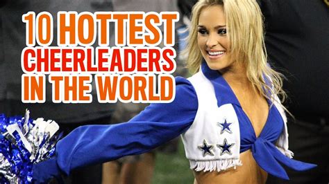 Top 10 Hottest Cheerleaders In The World Youtube