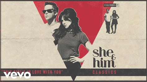 She And Him This Girls In Love With You Audio Youtube