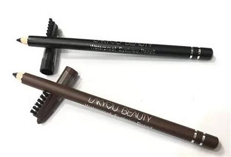 Lakyou Beauty Waterproof Eyebrow Pencil Black And Dark Brown Packet
