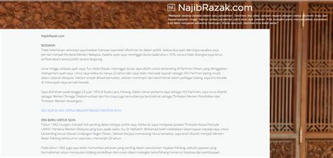 Biografi Tun Abdul Razak Penggambar