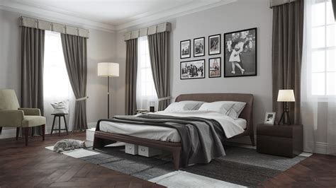 Shades of slate compliment almost any interior regardless of whether you choose to encompass your entire abode or opt for a select collection of signature touches, your grey bedroom is sure to. 3D INTERIOR RENDERING - BEDROOM - Artistic Visions