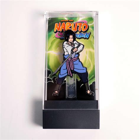 Naruto Shippuden Sasuke Figpin 92 Classic Enamel Pin Bucket Popcorn