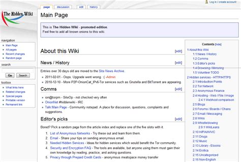 What Is The Hidden Wiki The Hidden Wiki Onion Site List Deep Web