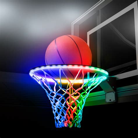 Hoopbrightz Color Morphing Led Basketball Hoop Light Ruckus And Glee