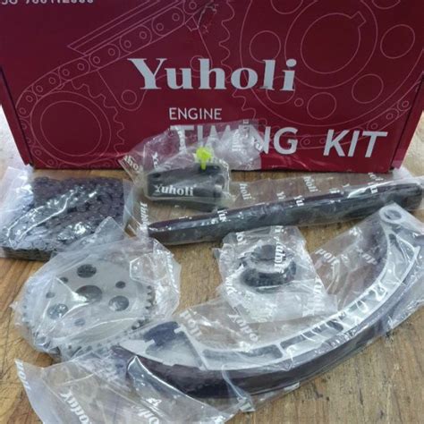Timing belts and chains are the devices that make the connection between the crankshaft and camshaft(s). PERODUA MYVI 1.3 TIMING CHAIN KIT SET | Shopee Malaysia