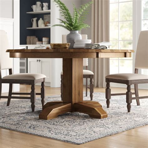 Awesome Round Dining Table For 6 With Super Stylish Designs For Your Home
