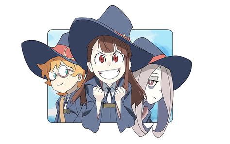 Anime Little Witch Academia Atsuko Kagari Lotte Yanson Sucy