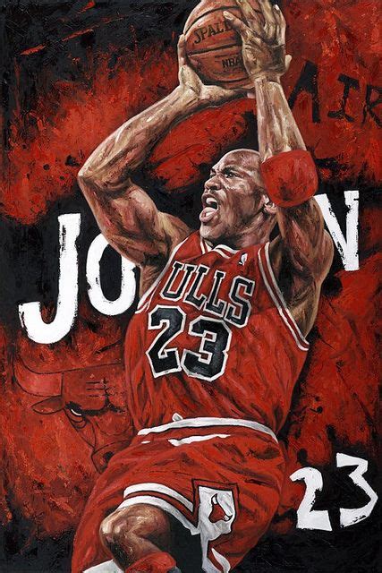 Michael Jordan By Artist Justyn Farano Michael Jordan Art Micheal