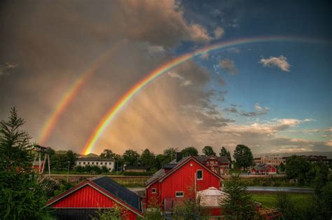 17 Breathtaking Photos Of Rare Double Rainbows