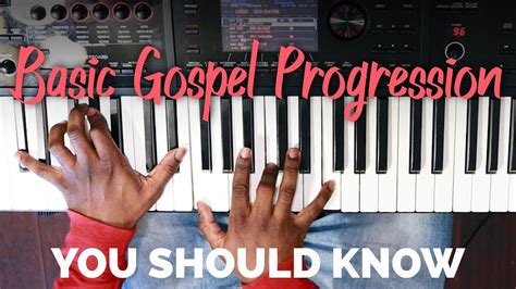 Basic Gospel Progression You Should Know 1 Piano Music Lessons