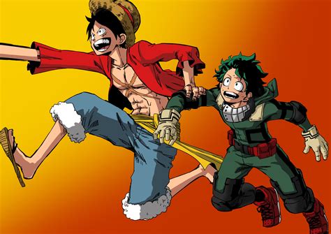 One Piece X Boku No Hero Academia Crossover