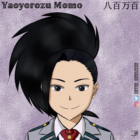 Momo Yaoyorozu Made By Me Restateofmomo