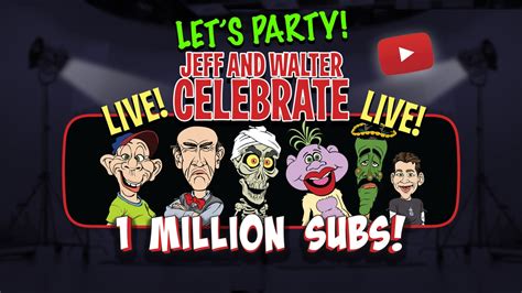 Lets Party Jeff And Walter Celebrate 1 Million Subscribers Jeff