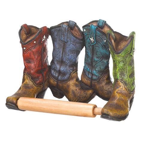 Besides good quality brands, you'll also find plenty of discounts when you shop for toilet paper holder during big sales. Cowboy Boots Toilet Paper Holder Wholesale at Koehler Home ...