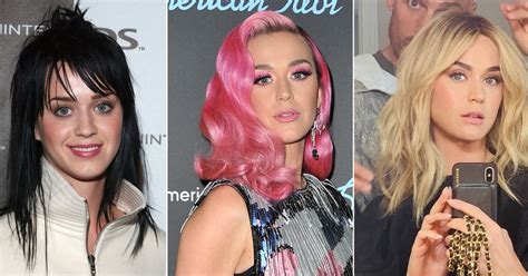 Katy Perry Hair Colour Transformation Popsugar Beauty Uk