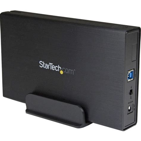 Startech Com In Black Usb External Sata Iii Hard Drive Enclosure