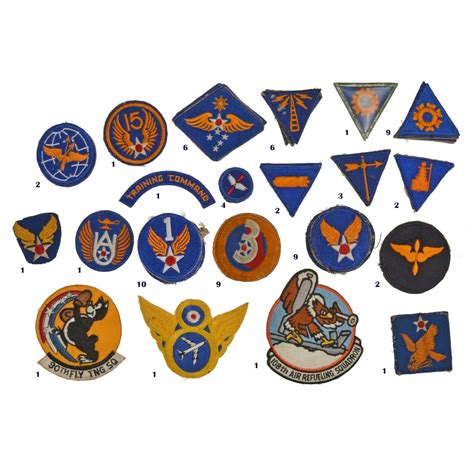 Wwii Army Air Force Patches Identification