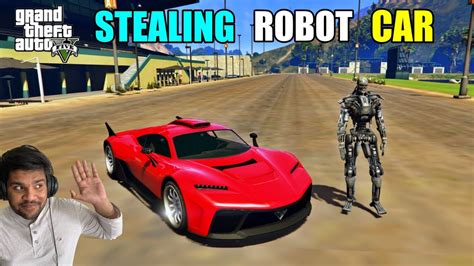 Gta 5 Stealing Expensive Robot Car Techno Gamerz Youtube