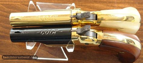 Cased Pair Colt Lord And Lady 22 Short Cal Single Shot Deringers Circa 1983