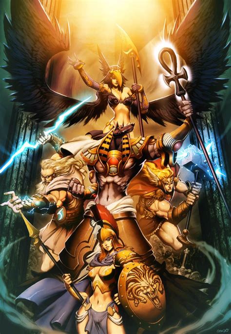 Gods Myth Pantheons By GENZOMAN Deviantart Com On DeviantART A