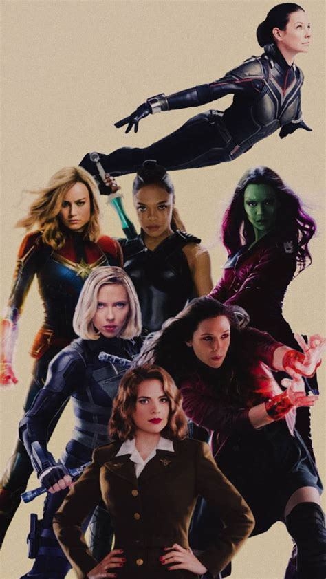 marvel cinematic universe female characters wallpapers wallpaper cave