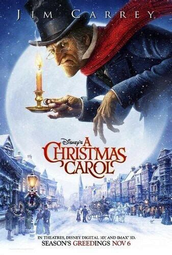 A Christmas Carol Disney Jim Carrey Dvd Newsealed 786936805048 Ebay