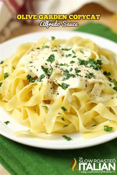 Full of cream cheese, butter, and parmesan, you will be licking your plate clean! Olive Garden Copycat Alfredo Sauce - The Best Blog Recipes