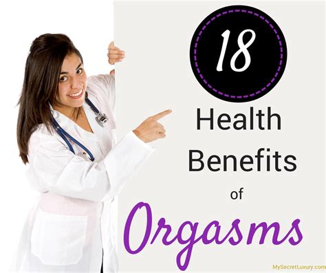 Health Benefits Of Orgasms My Secret Luxury