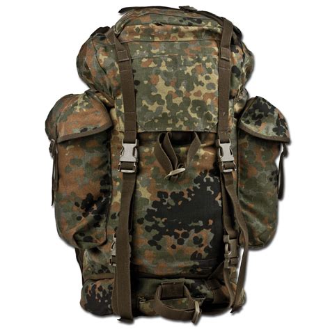 Bw Army Backpack German Military Water Resistant Rucksack Travel Bag