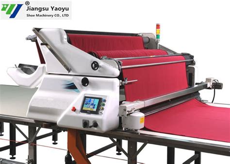 Knitted Woven Fabric Automatic Spreading Machine 400mms Feeding Speed