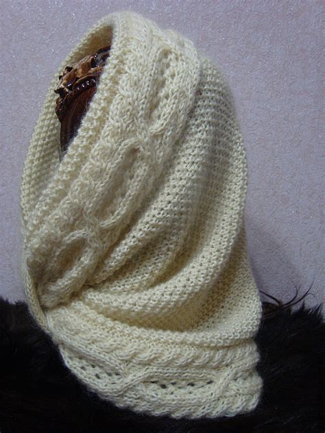 Купить Снуд-шарф вязаный Прикосновение любимого - вязаный ...