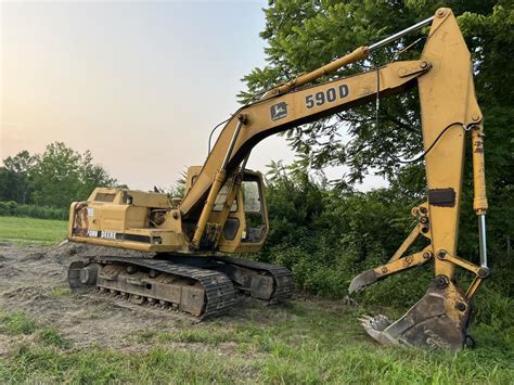 John Deere 590d Construction Excavators For Sale Tractor Zoom