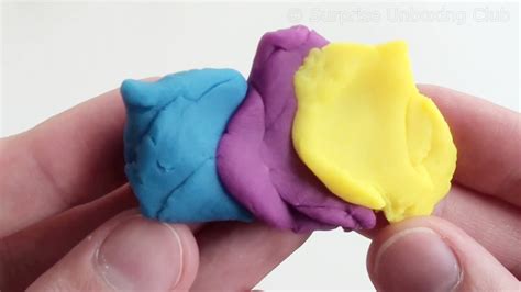 Red, blue and yellow are known as primary colors. Play-Doh learning Colors - Mixing the colors Cyan ...