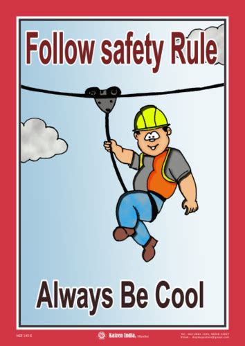 These graphic posters was created to reach a diverse audience on a range of high risk construction safety issues, using images instead of words to identify hazards and illustrate safe work practices. Safety Posters For Construction Industry at Rs 130/piece ...
