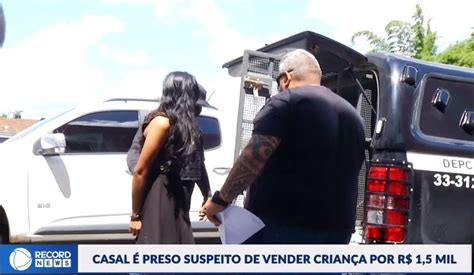 Casal é preso suspeito de vender criança venezuelana por R mil em Manaus