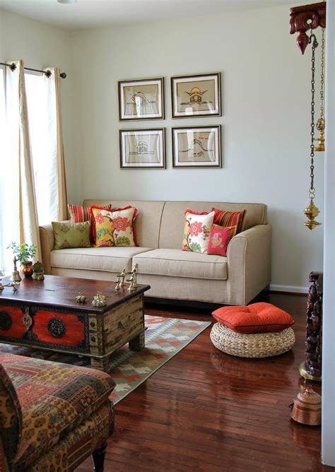 Decorate Small Living Room Indian Style Indian Room Living Traditional