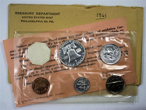 1961 US Mint Proof Set - For Sale, Buy Now Online - Item #337194