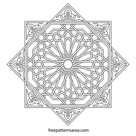 Islamic Art Ornament Islamic Png Free Download Vector Psd And Stock Image