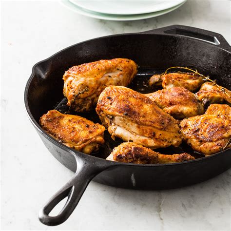 Cast Iron Baked Chicken Cook S Country Recipe Cooks Country Recipes Baked Chicken Cast Iron Chicken