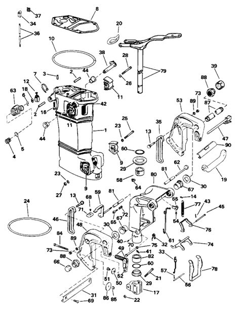 Electrical wiring b 5005801 johnson ignition switch wiring click to close image, click and drag to move. Omc Ignition Switch Wiring Diagram 19and 30hp