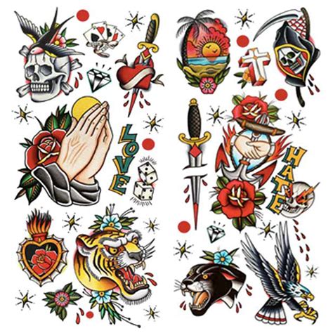 Waterproof Temporary Tattoo Sticker Cool Ancient Japanese Hot Sex Picture