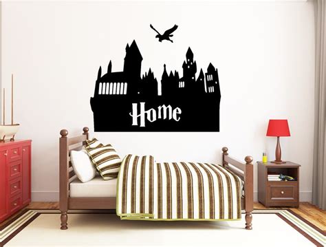Hogwarts Home Harry Potter Wall Decal Hogwarts Wall Sticker Etsy