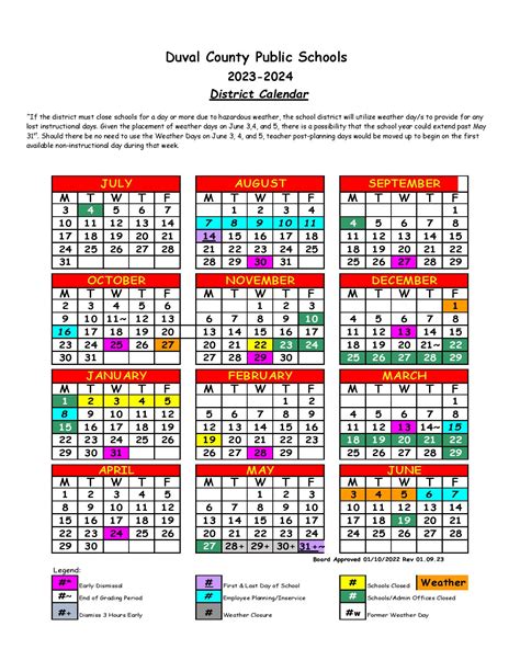 Duval County School Calendar 2024 24 Sarah Cornelle