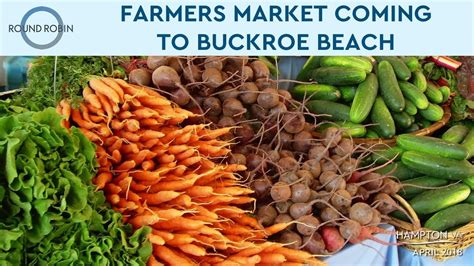 Get ready for the farmers market at Buckroe Beach - YouTube