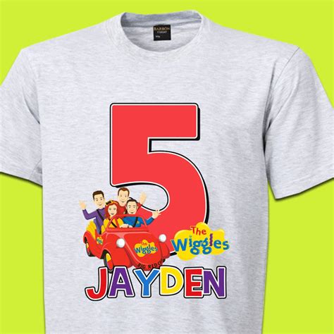 The Wiggles Iron On Transfer The Wiggles Printable Shirt Etsy Images
