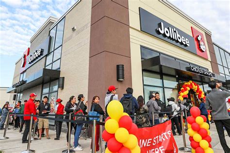 There Was A Massive Line Up Outside Torontos Newest Jollibee