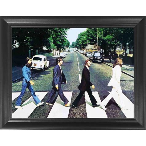 The Beatles Abbey Road 3d Poster Wall Art Decor Framed Print 145x18