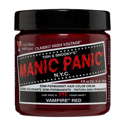 Buy Manic Panic Vampire Red Hair Dye Classic High Voltage Semi
